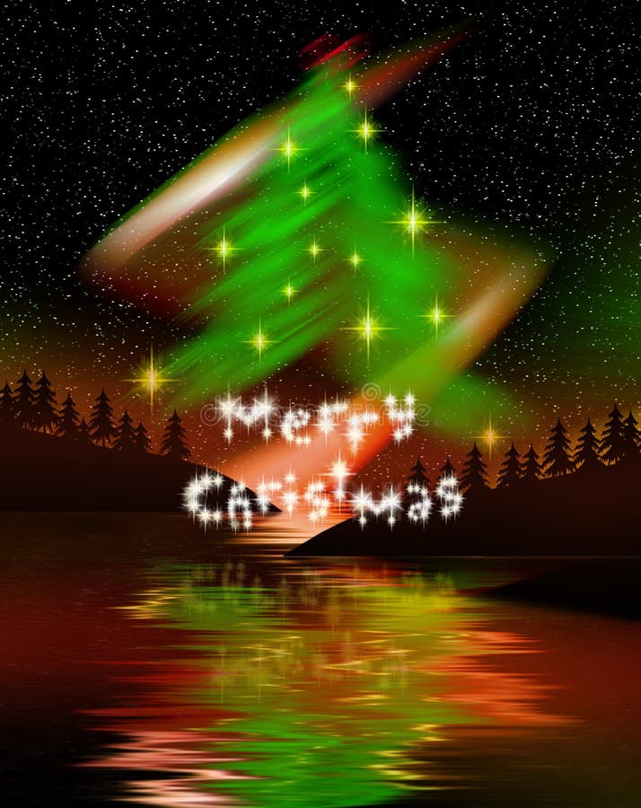 christmas tree απεικόνιση αποθεμάτων christmas tree απεικόνιση αποθεμάτων