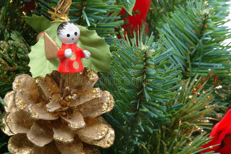 Christmas tree with Angel