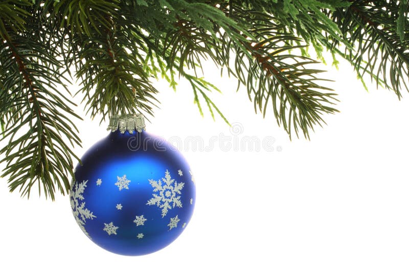 Christmas tree and Ball stock image. Image of outdoors 3359211