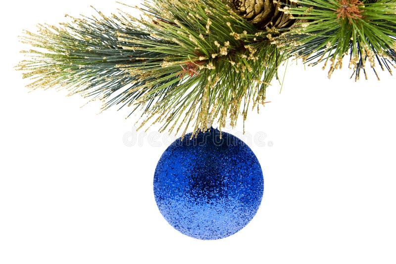 Christmas tree ball stock image. Image of tree, evergreen 6984991