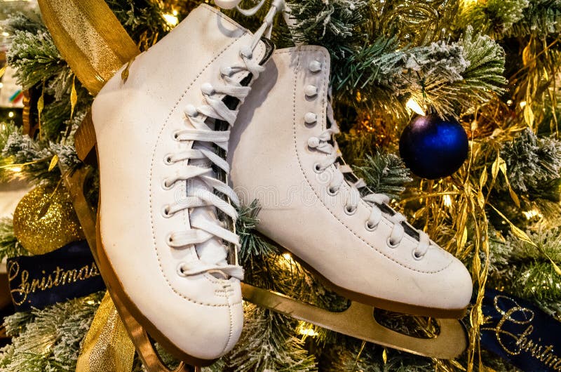 Christmas Tree Boots stock photo. Image of interesting 132506090