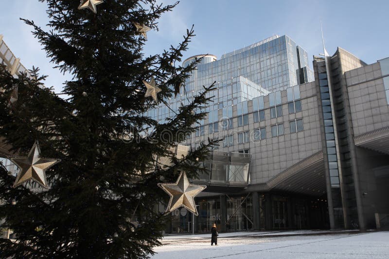 Christmas tree in Brussels