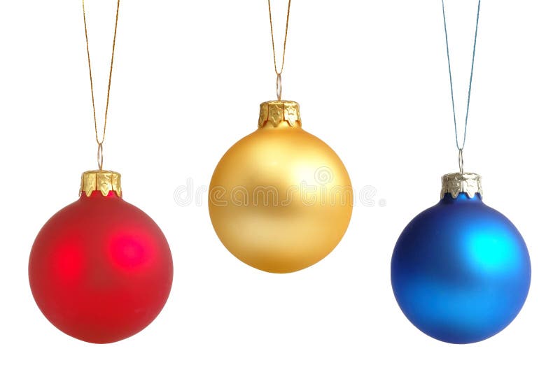 Decorațiuni pentru pomul de Crăciun royalty free stock photos