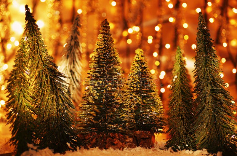 Christmas tree forest stock photo. Image of happy, backgrounds 27580390