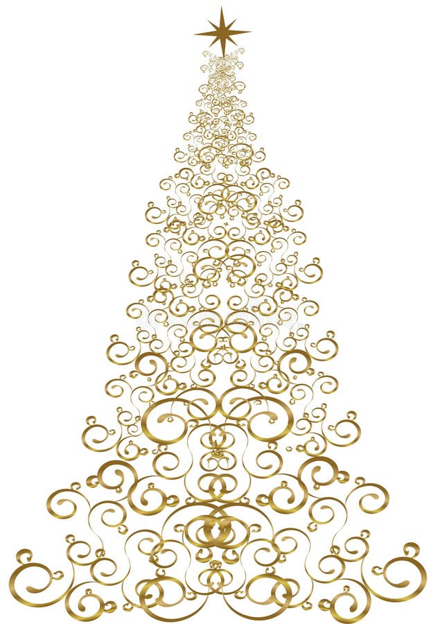 Christmas tree - illustration