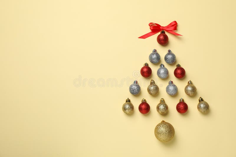 1,046 Christmas Tree Made Baubles Stock Photos Free & RoyaltyFree