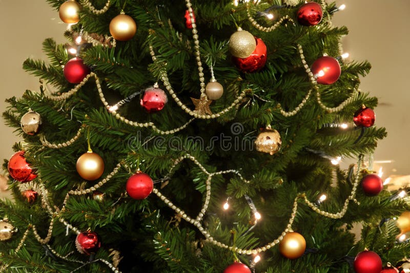 Christmas Tree. Christmas 2023. Merry Christmas and New Year 2024 Stock