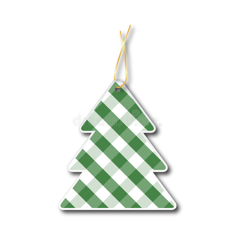 Christmas tree price tag stock vector. Illustration of color - 17384501