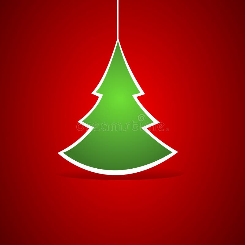 Christmas tree stock vector. Illustration of christmas - 35401415