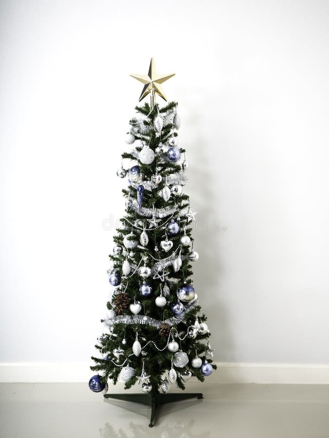 Christmas Tree Room Background Stock Image Image of bauble