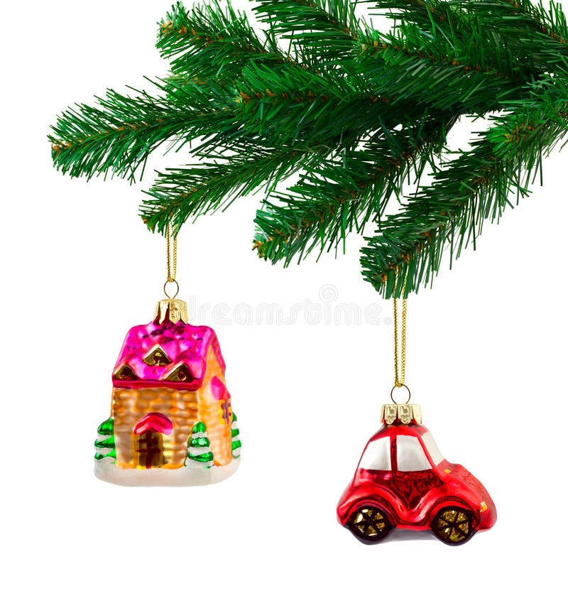 Christmas tree and toys