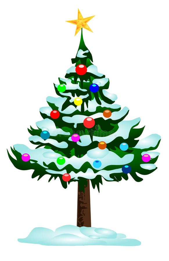 Christmas tree vector