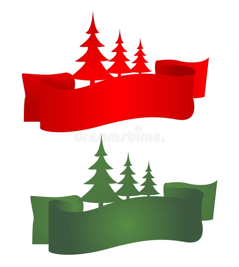 Christmas tree vector