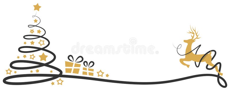 Christmas tree vector drawing isolated vector vector illustration