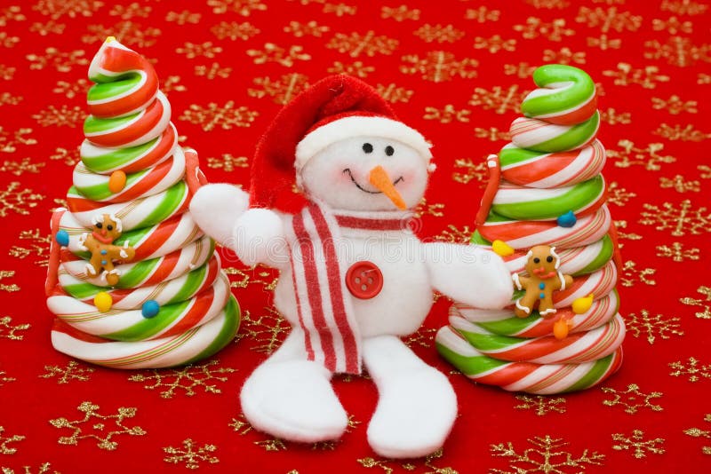 Christmas trees stock image. Image of holidays, snowflake 3640713