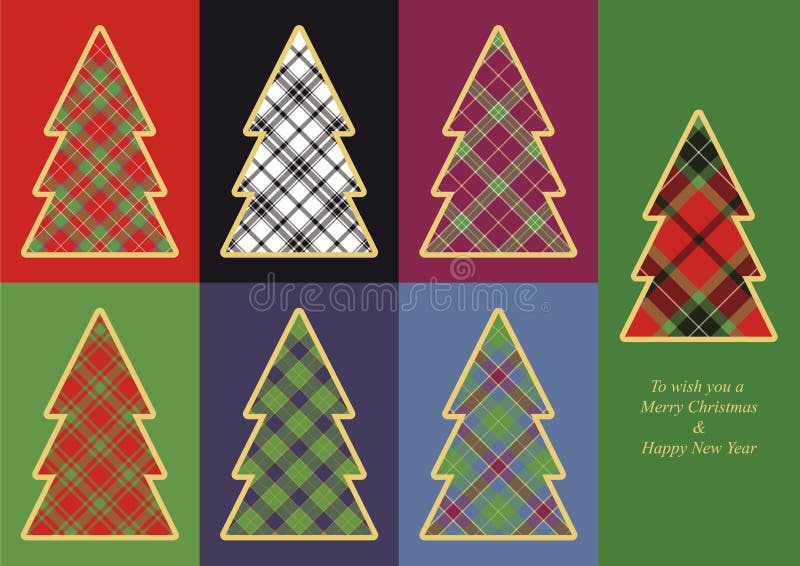 Christmas tree stock vector. Illustration of design, abstract - 16984622