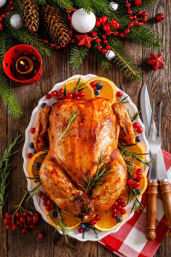 Christmas Turkey. Traditional Festive Food for Christmas or ...
