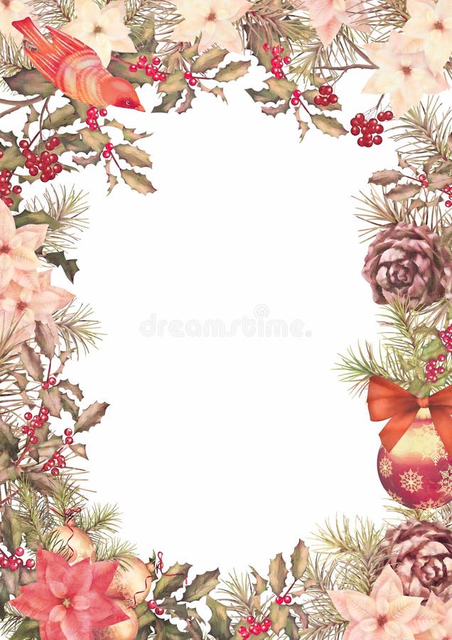 Christmas Vintage Frame