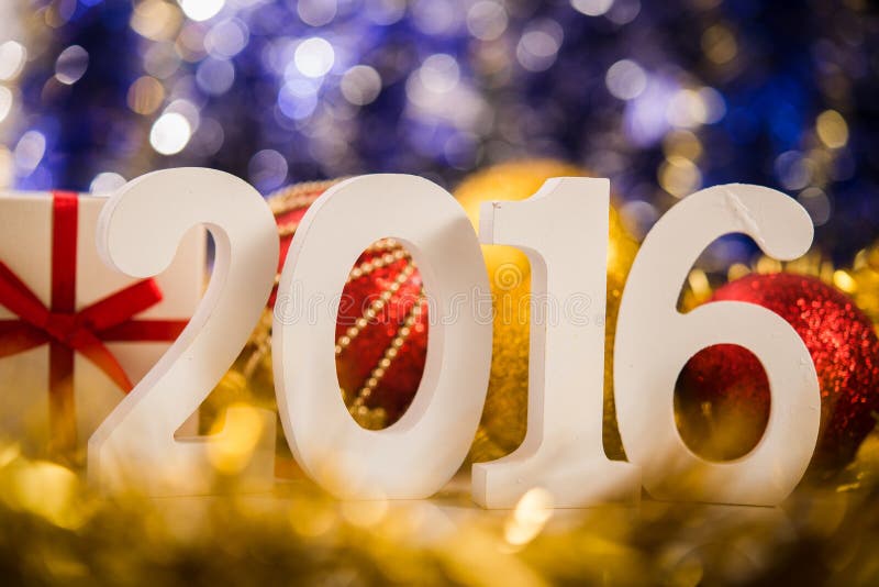 Christmas White Figures 2016 Stock Photo Image of january, holiday 63333388