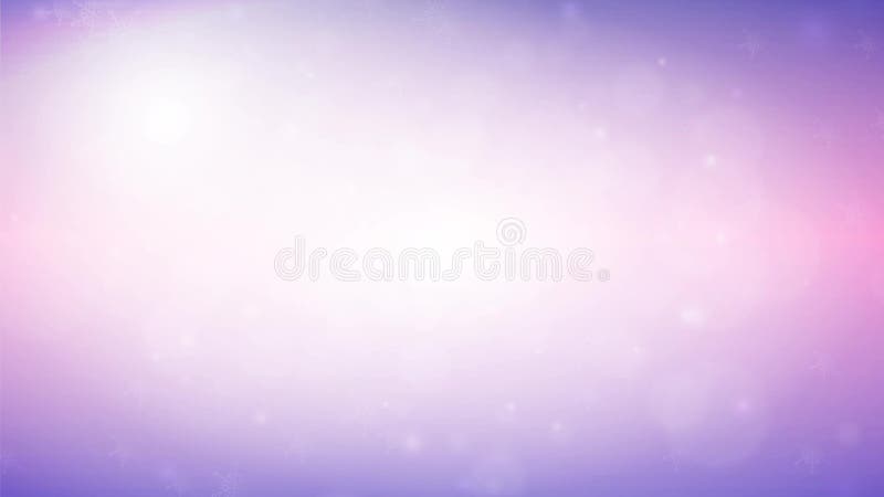 Christmas winter background bokeh light loop vector illustration