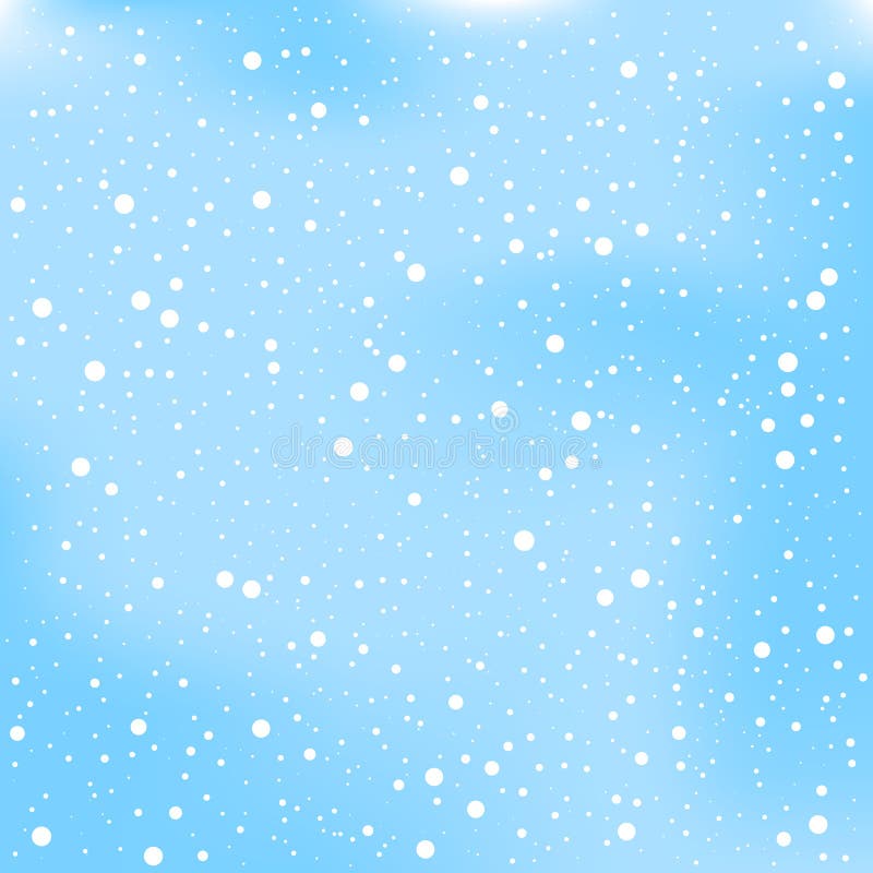 Christmas Snow and Winter Background Vector Illustration Stock Vector ...