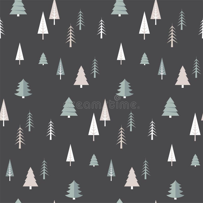 Christmas Winter Landscape Background. Abstract Vector Stock Vector ...