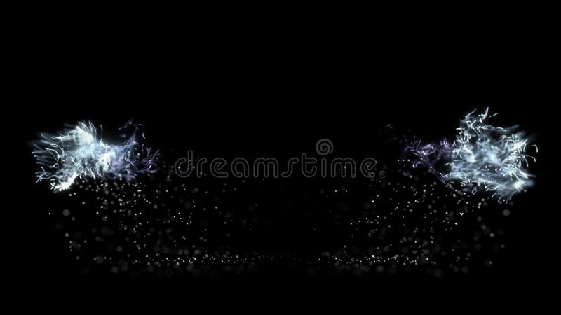 Christmas Winter Frost Streak Trail vector illustration