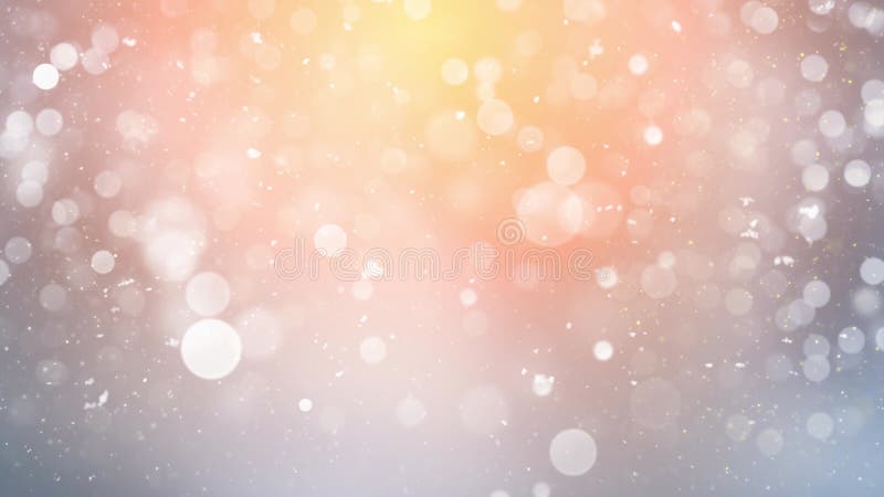 Christmas Winter Snow and Snowflakes Background with Seamless Loop, Suitable for Christmas, New Year, Winter Promos vector illustration