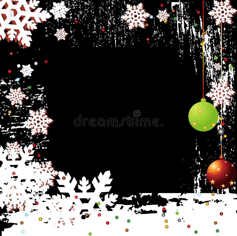 Christmas Winter Vector Backgr