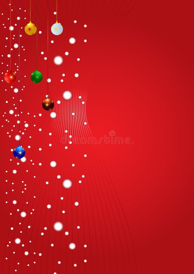 Christmas Winter Vector Backgr