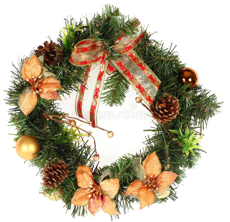 Christmas Wreath royalty free stock images