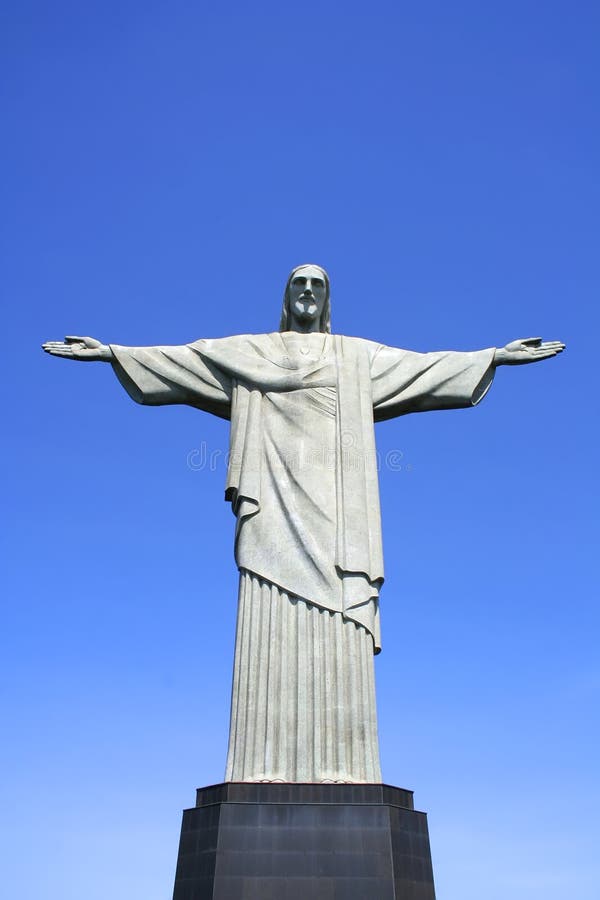 Christo Statue in Rio de Janeiro stock photography