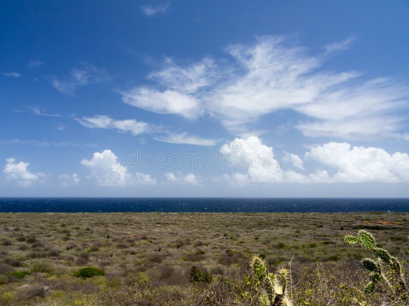 Nationaal Park Christoffel stock afbeeldingen