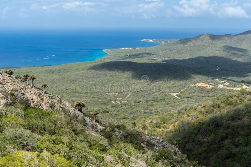 Nationaal Park Christoffel stock afbeeldingen