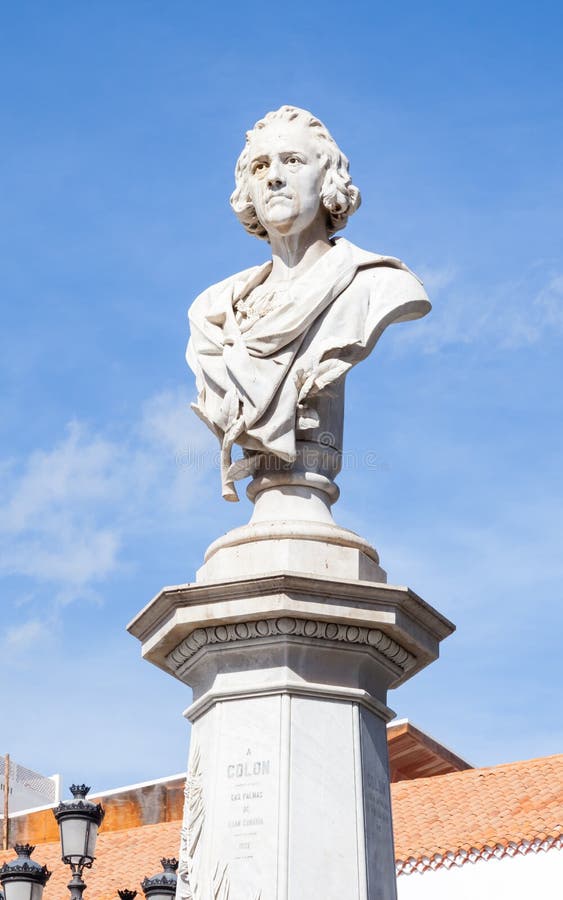 christopher columbus monument royaltyfria bilder christopher columbus monument royaltyfria bilder