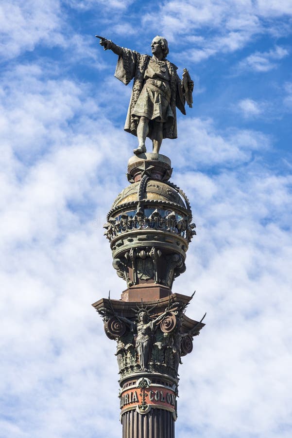 Christopher Columbus Monument, Barcelone photos stock Christopher Columbus Monument, Barcelone photos stock