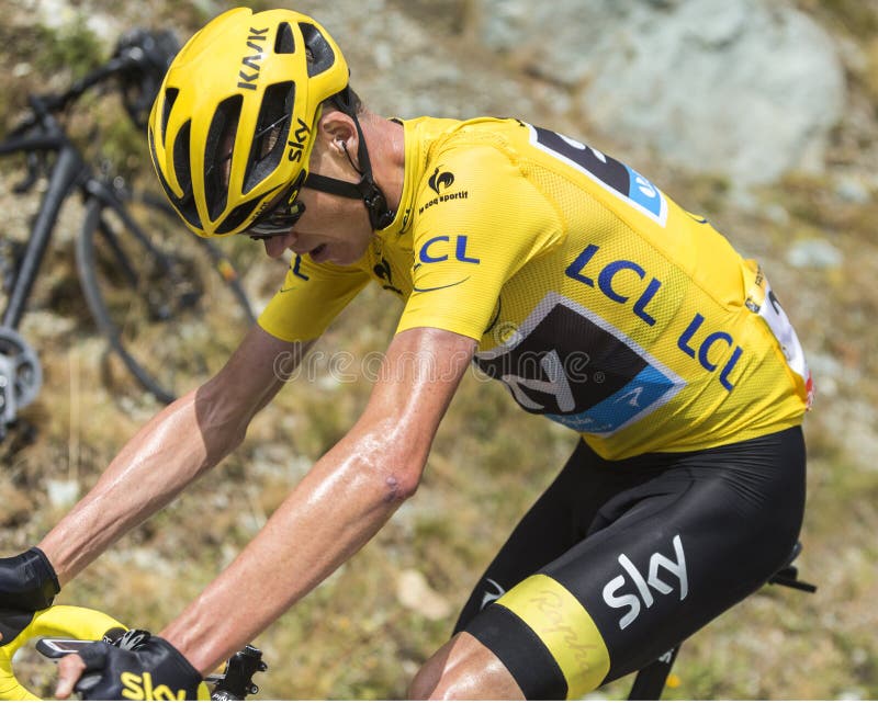 Christopher Froome auf den Gebirgsstraßen - Tour de France 2015