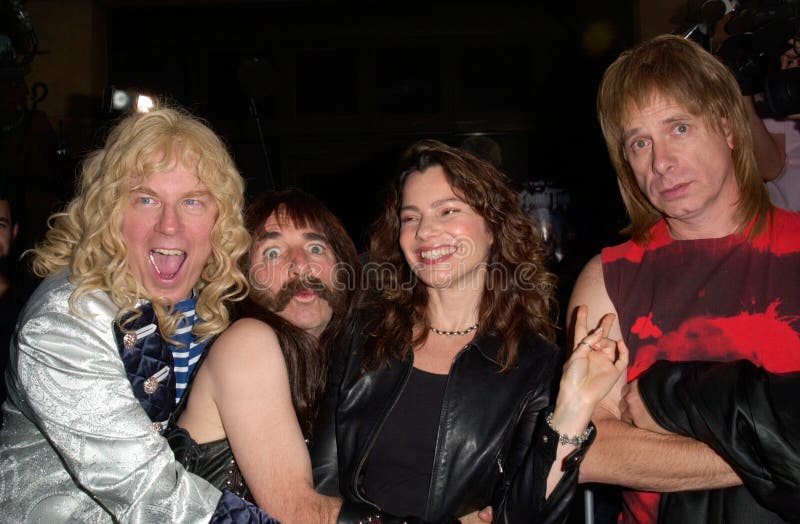 Actors MICHAEL McKEAN (left), HARRY SHEARER & CHRISTOPHER GUEST with actress FRAN DRESCHER at the world premiere, in Hollywood, of their movie This Is Spinal Tap - the 1984 rockumentary. Actors MICHAEL McKEAN (left), HARRY SHEARER & CHRISTOPHER GUEST with actress FRAN DRESCHER at the world premiere, in Hollywood, of their movie This Is Spinal Tap - the 1984 rockumentary.