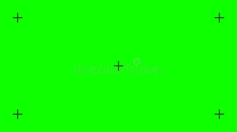 Vector Chroma Key Green Screen Phone Background. Greenscreen with White  Crosses Film Template Stock Vector - Illustration of movie, television:  197442441