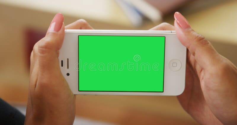 Chromakey on smartphone