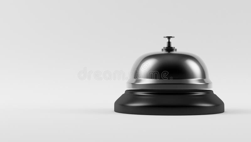 Chrome hotell Klocka royaltyfri illustrationer Chrome hotell Klocka royaltyfri illustrationer