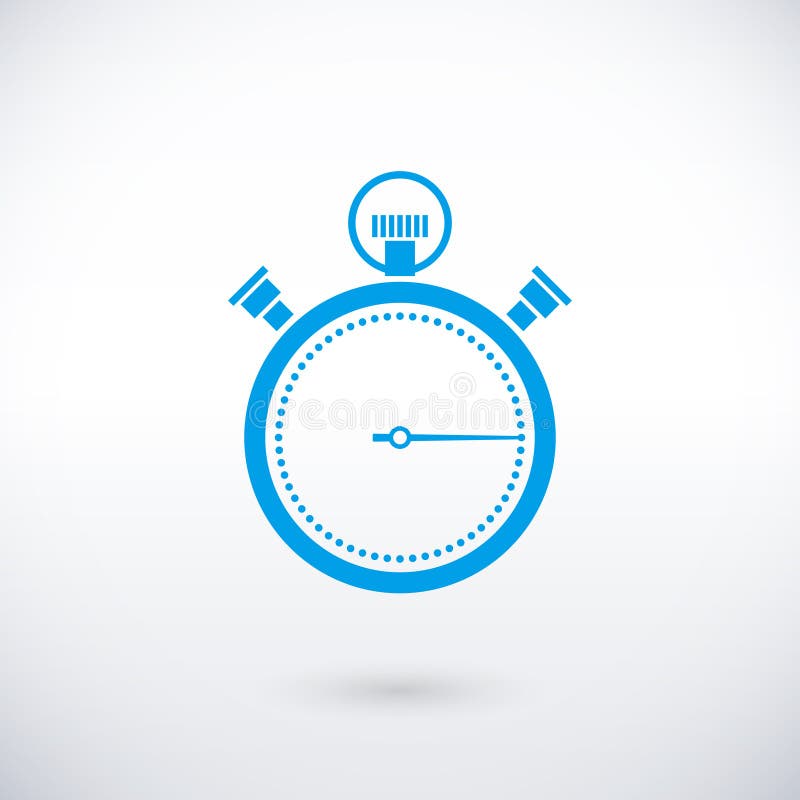 Chronometerpictogram stock illustratie Chronometerpictogram stock illustratie