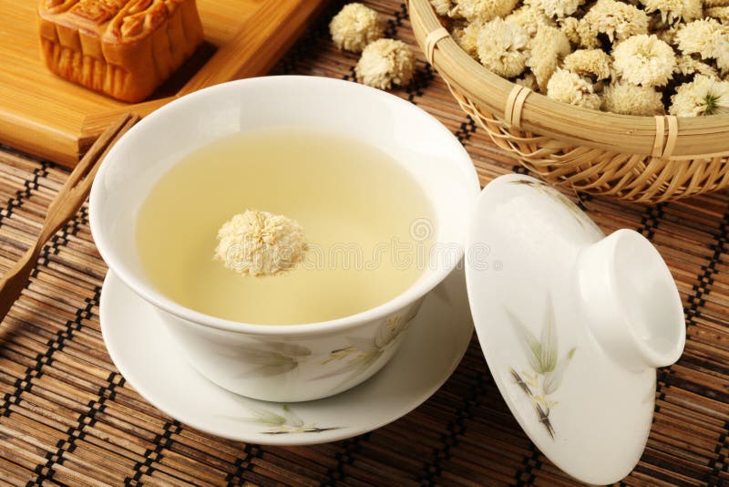 Chrysanthemum Tea stock image. Image of flower, herbal 34612891