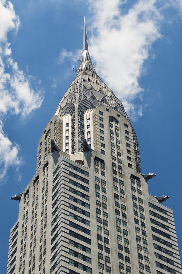 Chrystler Building against blue sky