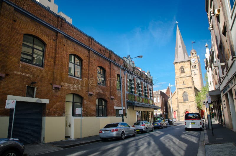 Chrystus kościół St Laurence jest kościół anglikańskim w diecezi Sydney, Australia obrazy stock