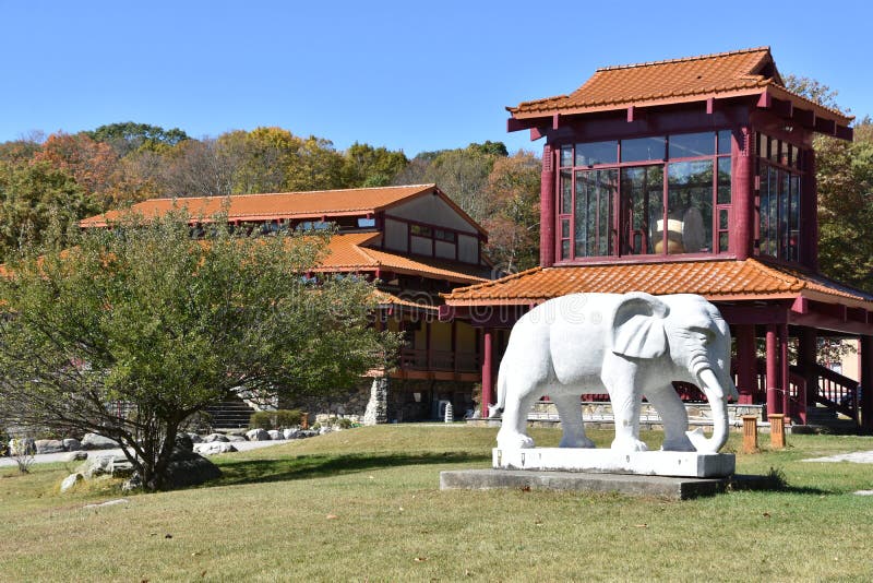 Chuang Yen Monastery in Carmel Hamlet in New York