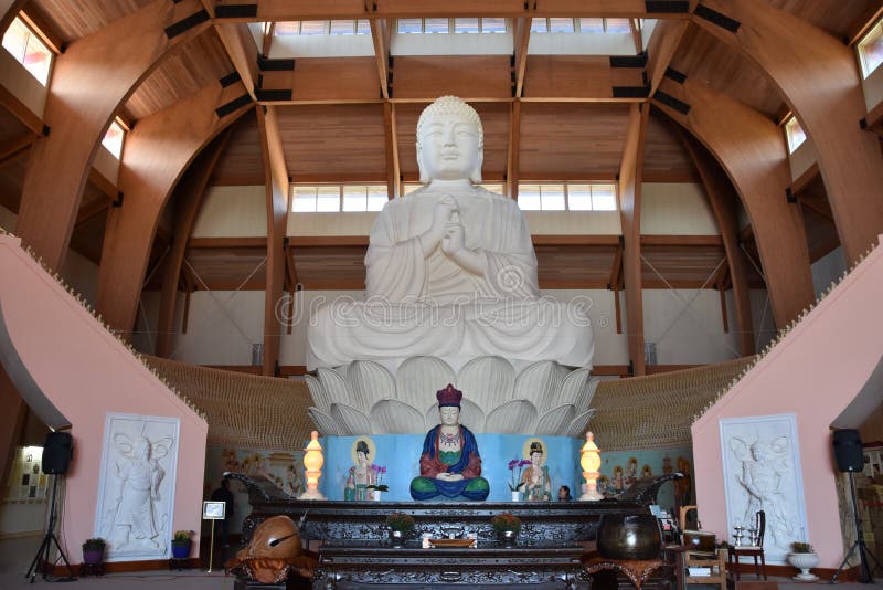 Chuang Yen Monastery in Carmel Hamlet in New York