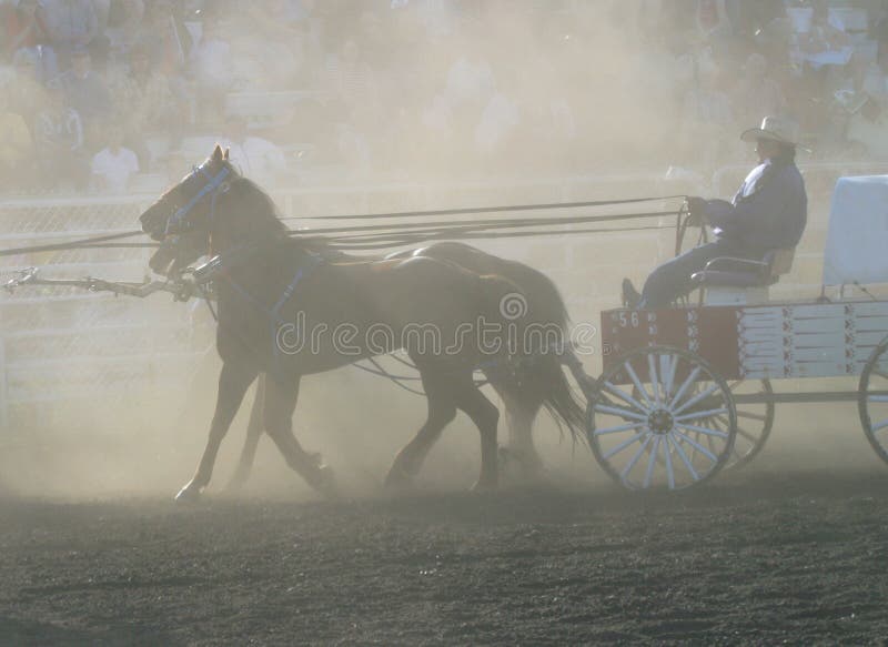 Dusty chuckwagon. Dusty chuckwagon