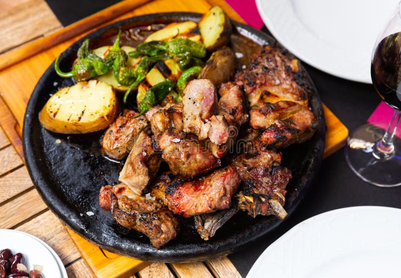 Chuleton is a Popular Spanish Dish Made from a Beef Steak Stock Image