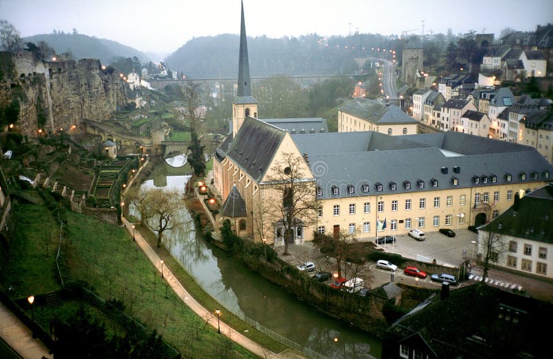 Church and abbey in Luxembourg